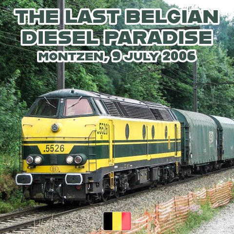Belgium, SNCB, Class 55, Montzen